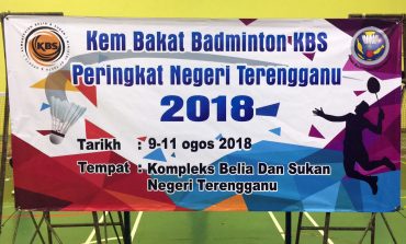 Kem Bakat Badminton KBS 2018: Peluang Bakat Muda Anak Terengganu
