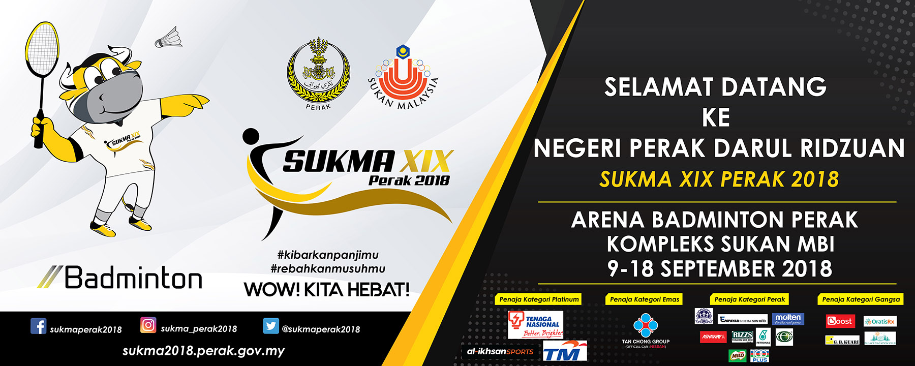 PenyuSukandotcom - Sukan Malaysia SUKMA Perak 2018 - Badminton
