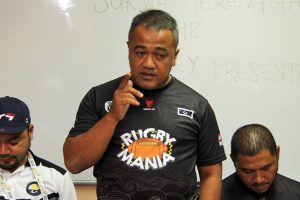Yang Dipertua Persatuan Ragbi Negeri Terengganu; Amir Amri Muhammad. Kredit Foto - PenyuSukan.com