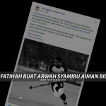 Penyu Sukan – Persatuan Hoki Terengganu – Al-Fatihah Buat Arwah Syamiru Aiman Bidin