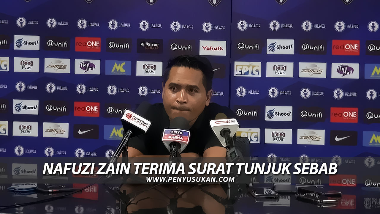 Ketua Jurulatih TFC Terima Surat Tunjuk Sebab