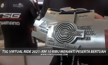 TSG Virtual Ride 2021: RM 10 Ribu Menanti Peserta Bertuah