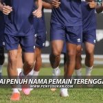 PenyuSukan – Senarai Penuh Nama Pemain Terengganu FC 2022