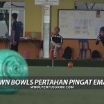 PenyuSukan – SUKMA 2022 Kem Lawn Bowls Boling Padang Pertahan 3 Emas