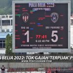 Separuh Akhir Piala Belia 2022: Tok Gajah 'Terpijak' Penyu