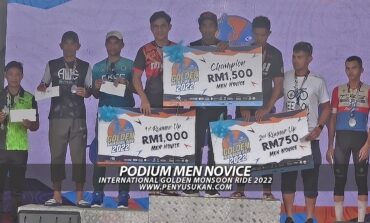 Podium Men Novice International Golden Monsoon Ride 2022