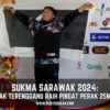 SUKMA SARAWAK 2024: PENEMBAK TERENGGANU BANIN AL GHAZALI AHMAD BADRUL RAIH PINGAT PERAK ACARA PISTOL