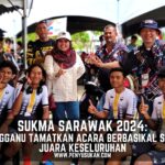 PenyuSukan – SUKMA Sarawak 2024 Basikal Terengganu Juara Keseluruhan