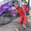 BLOWN TIRE NO BARRIER AS EASTCOAST RALLYING X PISTON PROJECT CLINCH M3 PODIUM
