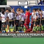 PenyuSukan – Liga Hoki Malaysia – Senarai Nama Pemain Terengganu Hockey Team
