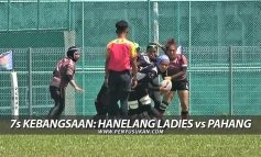 Suku Akhir Wanita B21 Kejohanan Ragbi 7s Kebangsaan 2022: Hanelang Ladies vs Pahang