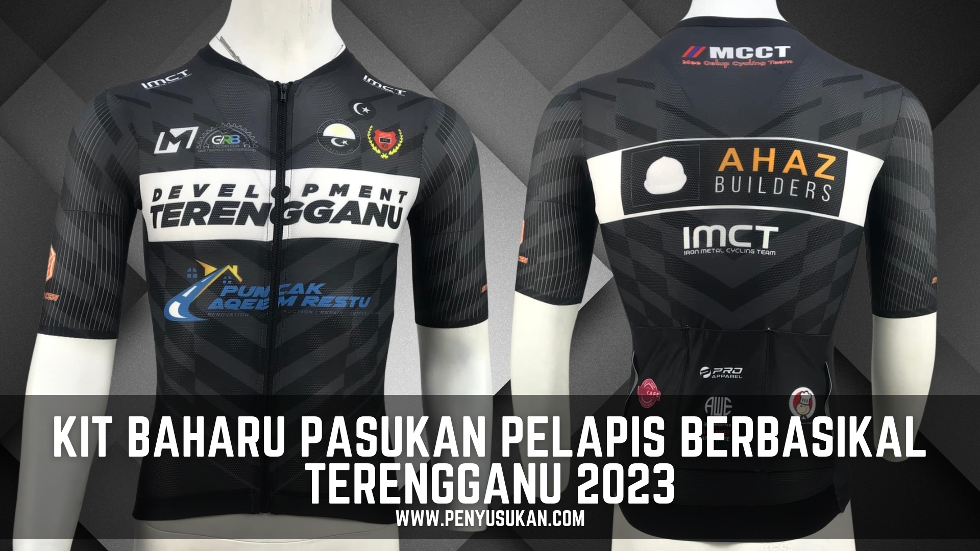 Koleksi Baharu Kit Latihan Pasukan Pelapis Berbasikal Terengganu 2023