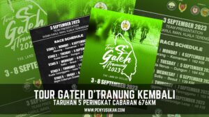 Tour Gateh D’Tranung 2023 Kembali Warnai Kalendar Berbasikal Terengganu