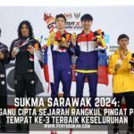 PenyuSukan – SUKMA Sarawak 2024 Terengganu raih Pingat Perak Podium 3M Papan Anjal Seirama